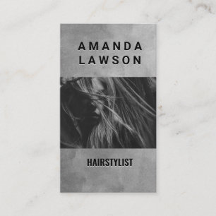 Cartão De Visita Womens Hair   Barber e Stylist