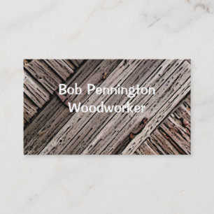 Cartão De Visita Woodworker