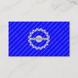 Cartão De Visita Xerife Polícia, policial e vice-presidente