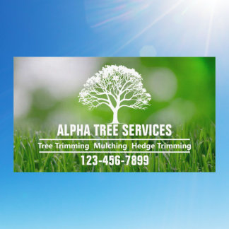 Cartão De Visita Yard Lawn Care Landscaping Arborist Tree Service
