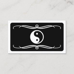 Cartão De Visita yin yang da modificação (cor customizável)