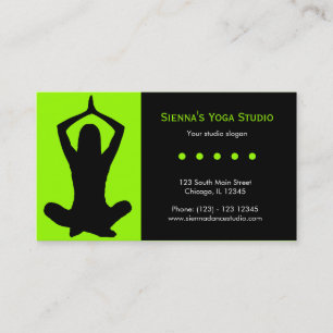 Cartão De Visita Yoga Studio