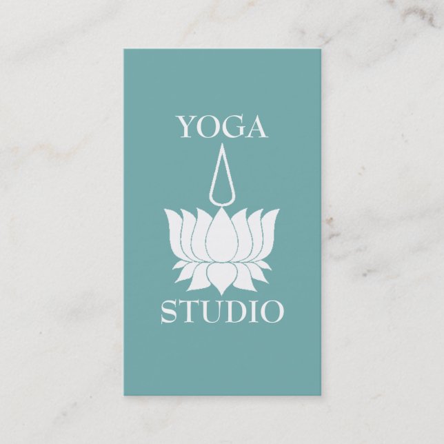 Cartão De Visita Yoga Studio (Frente)