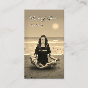 Cartão De Visita Yoga Studio