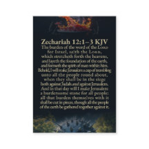 Zacarias 12:1-10 e Salmos 122:6 ARC