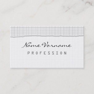 Cartão De Visita Zettel