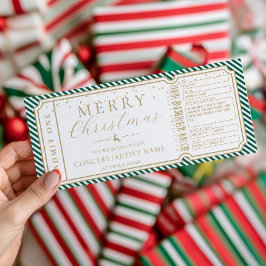 Cartão de Visitante do Emerald Stripe Concert