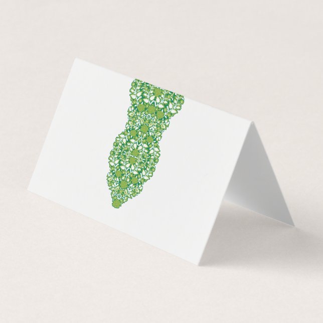 Cartão de Visitas Folha Dupla (Frente)