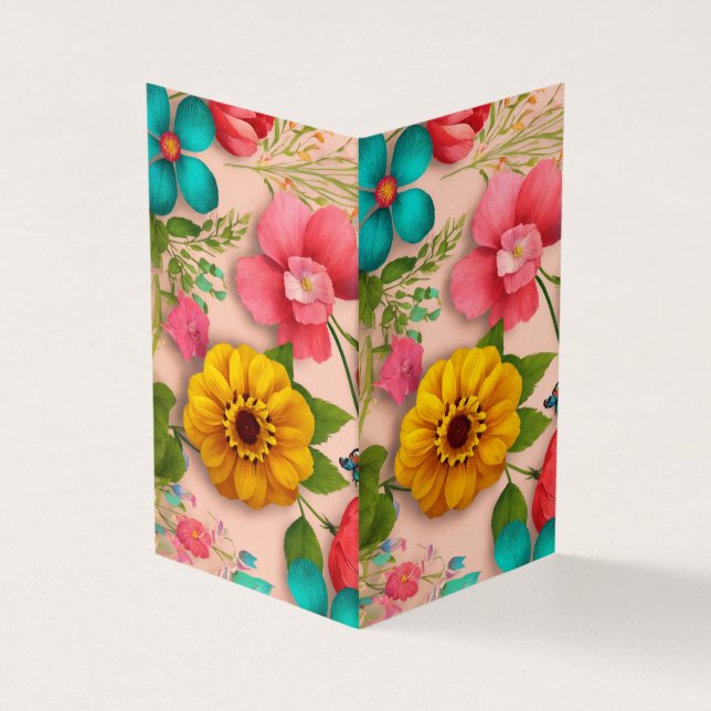 Cartão de Visitas Folha Dupla (Exterior)