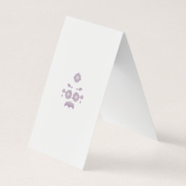 Cartão de Visitas Folha Dupla