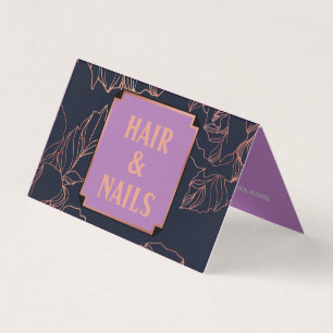 Cartão de Visitas Folha Dupla