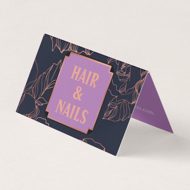 Cartão de Visitas Folha Dupla (Frente)