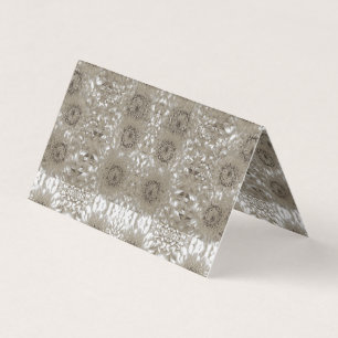 Cartão de Visitas Folha Dupla