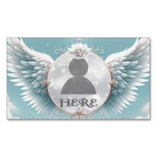 Cartão De Visitas Magnético Adicionar Foto Memorial Personalizado