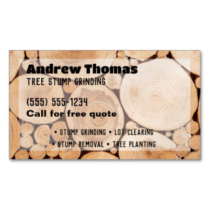 Cartão De Visitas Magnético Arranjo em Árvore