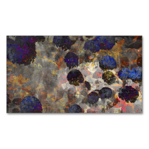 Cartão De Visitas Magnético Arte do fundo de Digitas do teste padrão