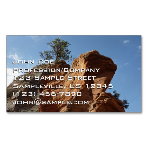 Cartão De Visitas Magnético Até Angels Landing no Parque Nacional de Zion