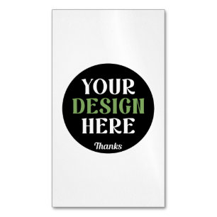 Cartão De Visitas Magnético beijo personalizado, exclusivo, elegante e minimal