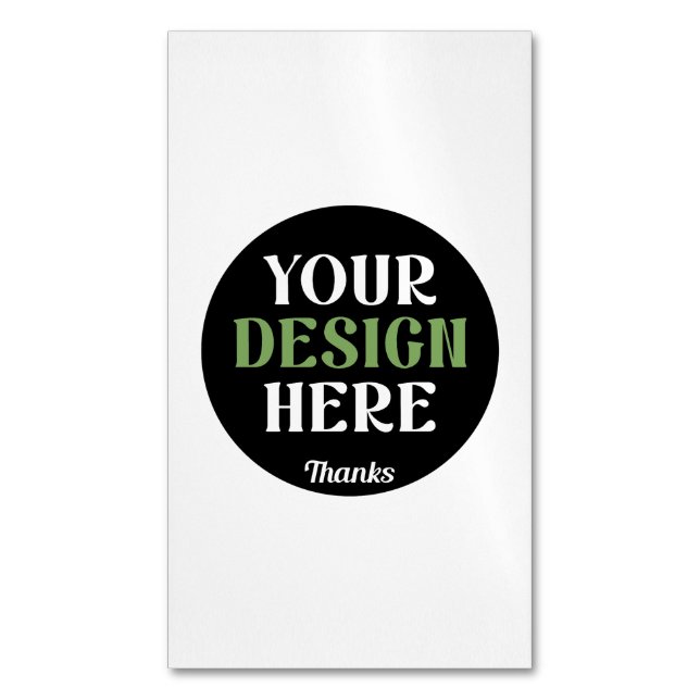 Cartão De Visitas Magnético beijo personalizado, exclusivo, elegante e minimal (Frente Vertical)