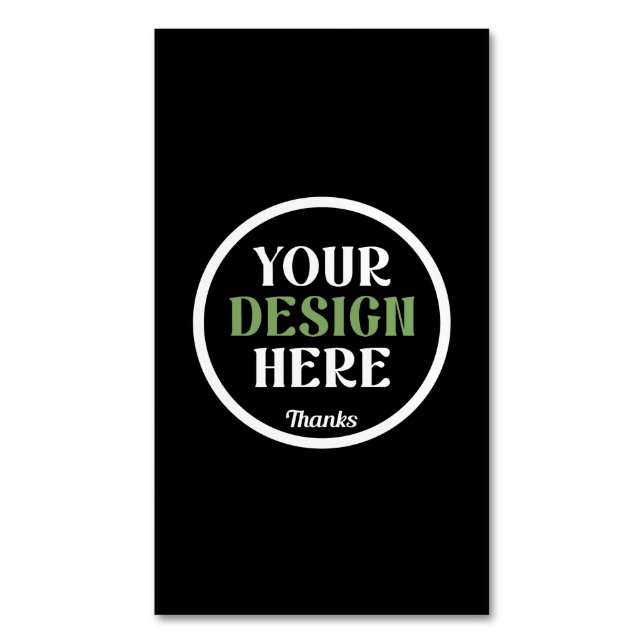 Cartão De Visitas Magnético beijo personalizado, exclusivo, elegante e minimal (Frente Vertical)