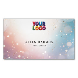 Cartão De Visitas Magnético Bright Minimal Custom Family Name | 5-Minute Edit