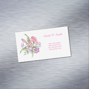 Cartão De Visitas Magnético Cartão de Chamadas Magnético Floral