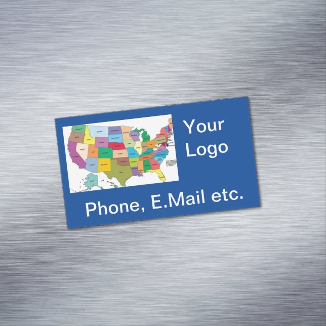 Cartão De Visitas Magnético Cartão de visita Magnet (Posição Original)