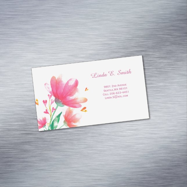 Cartão De Visitas Magnético Cartão de visita magnético (Posição Original)