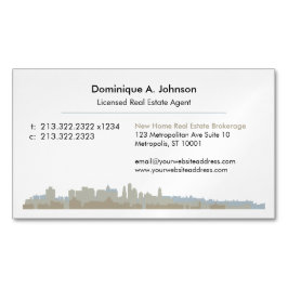 Cartão De Visitas Magnético Cartão de visita Magnético Personalizado Imobiliár