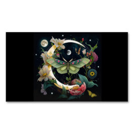 CARTÃO DE VISITAS MAGNÉTICO CARTE DE VISITE MAGNETIQUE- PAPILLON DE NUIT