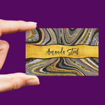 Chic Sparkle Glitter marble cinza monograma