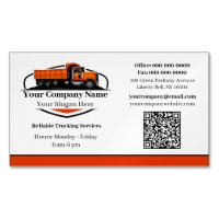 Código QR da Empresa de Transporte de Caminhão Bas