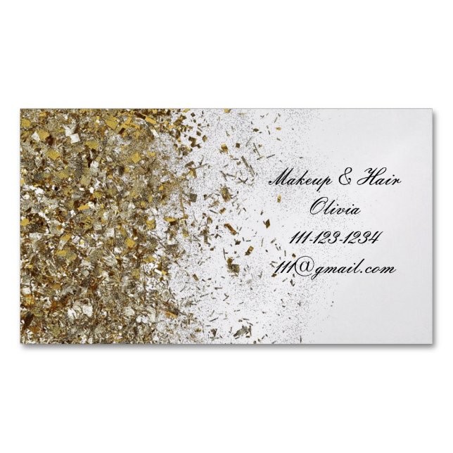 CARTÃO DE VISITAS MAGNÉTICO COSMETOLOGISTA CARTÃO DE VISITA (Frente)