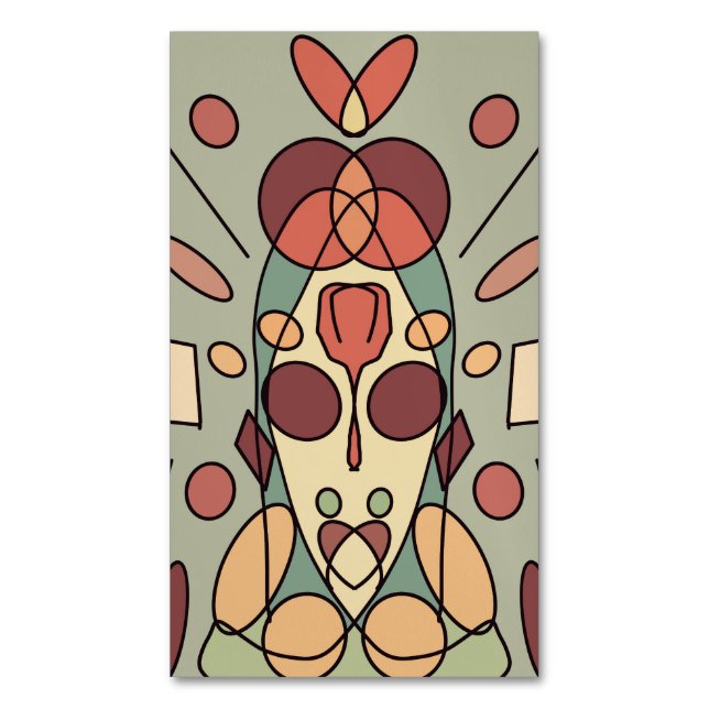 Cartão De Visitas Magnético Dekokissen (Frente Vertical)