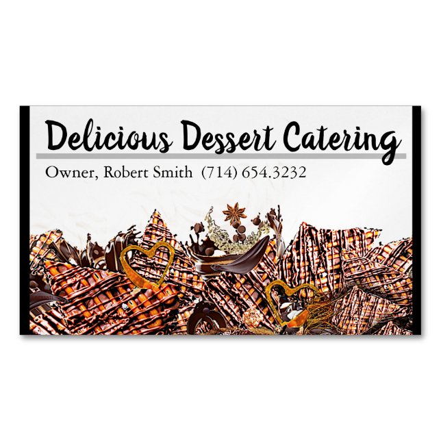 CARTÃO DE VISITAS MAGNÉTICO DOCE DIA DO SOL! :) (Frente)