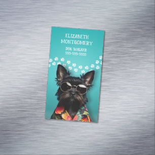 Cartão De Visitas Magnético Dog Walker