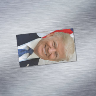 Cartão De Visitas Magnético Donald Trump