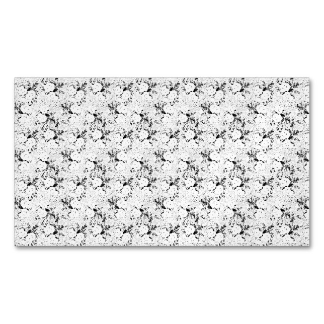 Cartão De Visitas Magnético Dot, Vaca Negra (Frente)