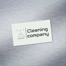 Empresa de Limpeza Minimalista Verde Elegante Simp