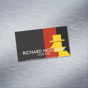 Cartão De Visitas Magnético Espião