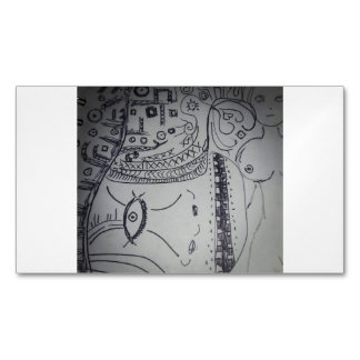 Cartão De Visitas Magnético estilo yaei cubicsm