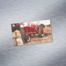 Fazenda Trator Vermelho Vintage Agricultura Russa