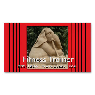 Cartão De Visitas Magnético Instrutor da malhação