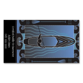 Cartão De Visitas Magnético Instrutor de Ajustado Paddle Certificado