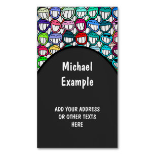 Cartão De Visitas Magnético LEGAL SORRISO GRUPO II + sua ideia