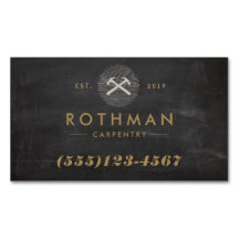 Logotipo de Construção do Martelo do Carpinteiro R