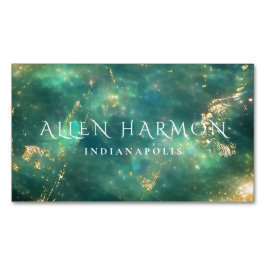 Cartão De Visitas Magnético Luxury Minimal Custom Family Name | 5-Minute Edit