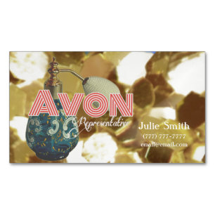 Cartão De Visitas Magnético Magnet Cartão de visita Avon