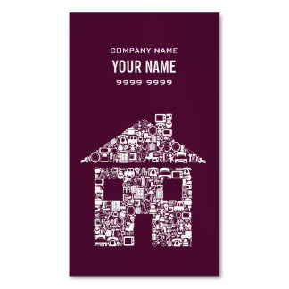 Cartão De Visitas Magnético Magnet Professional House Promocional Imobiliário