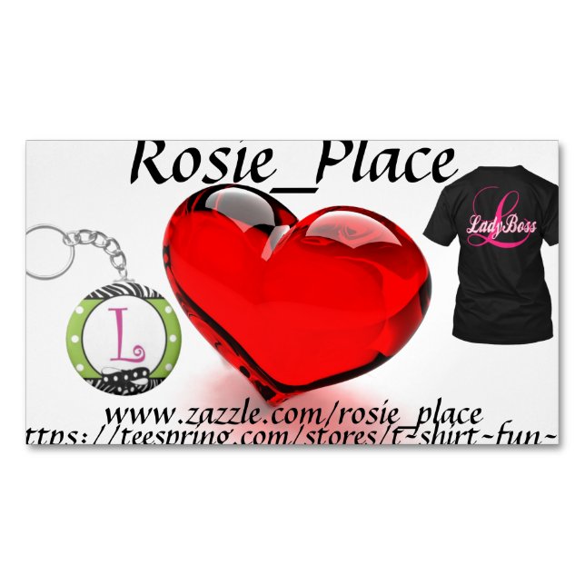 Cartão De Visitas Magnético Magnético feito sob encomenda, negócio (Frente)